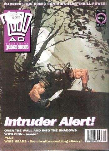 2000AD featuring Judge Dredd Prog 811 - 28 Nov 92 - 2000 AD