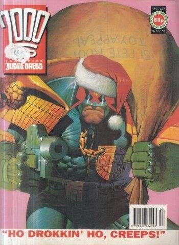 2000AD featuring Judge Dredd Prog 815 - 26 Dec 92 - 2000 AD