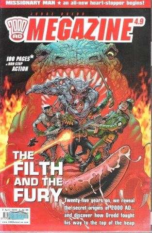 Judge Dredd Megazine Vol. 4 No. 9 - 2 April 2002 - 2000 AD