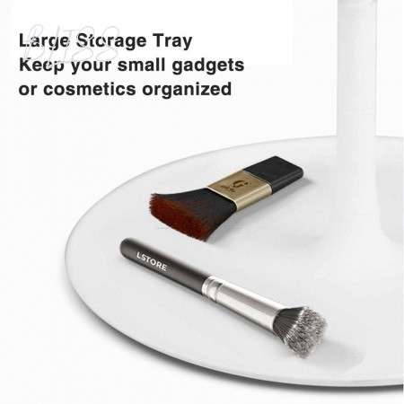 LED MakeUp Mirror with Storage Tray
