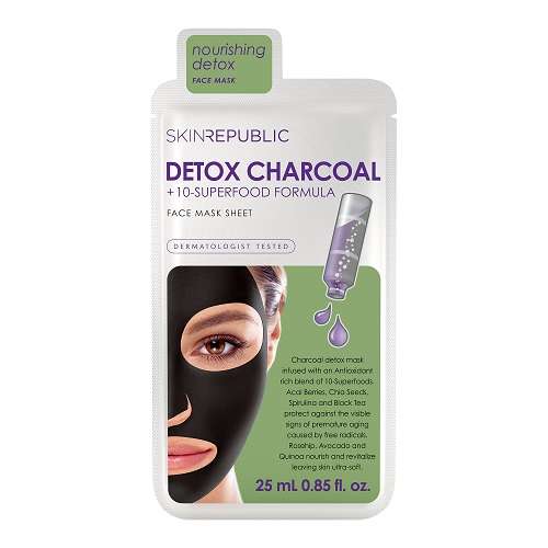 Detox Charcoal & Superfood Face Mask