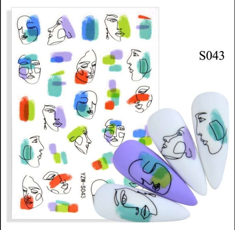 Nail Art Sticker #S043