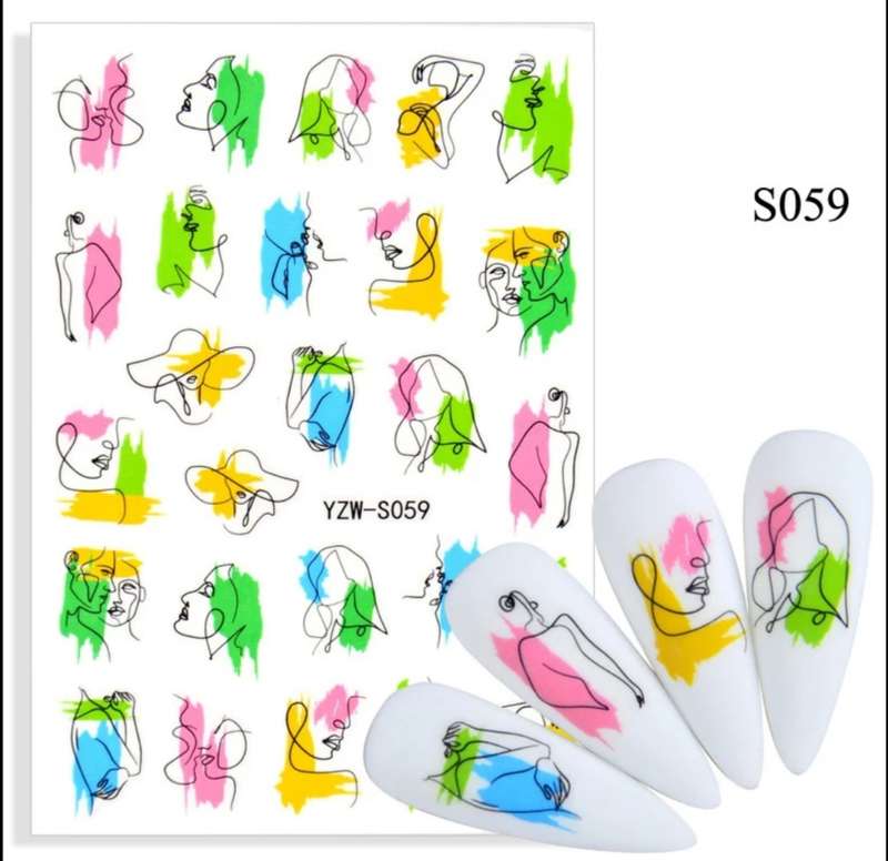 Nail Art Sticker #S059