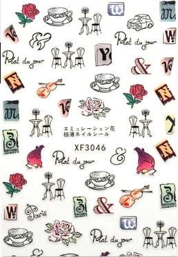 Nail Art Sticker XF3046