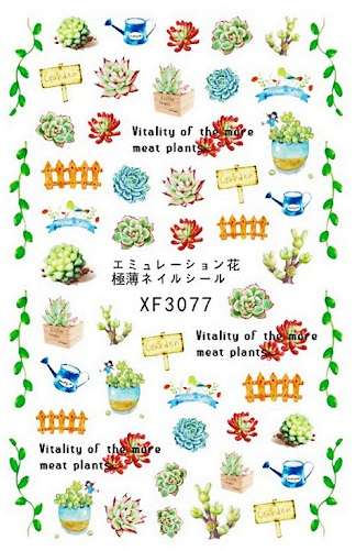 Nail Art Sticker XF3077