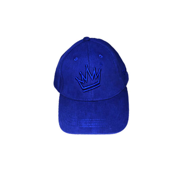 Brushed Cotton Cap - Born 2 Reign (Royal Blue)