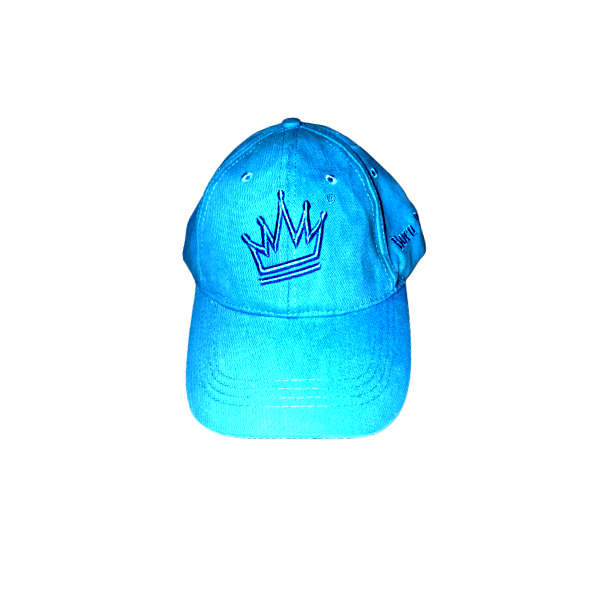 Brushed Cotton Cap - Born 2 Reign (Light Blue)