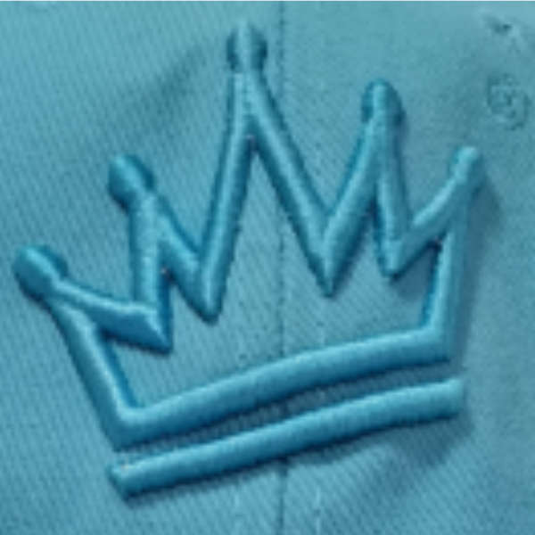 Brushed Cotton Cap - Born 2 Reign (Light Blue)