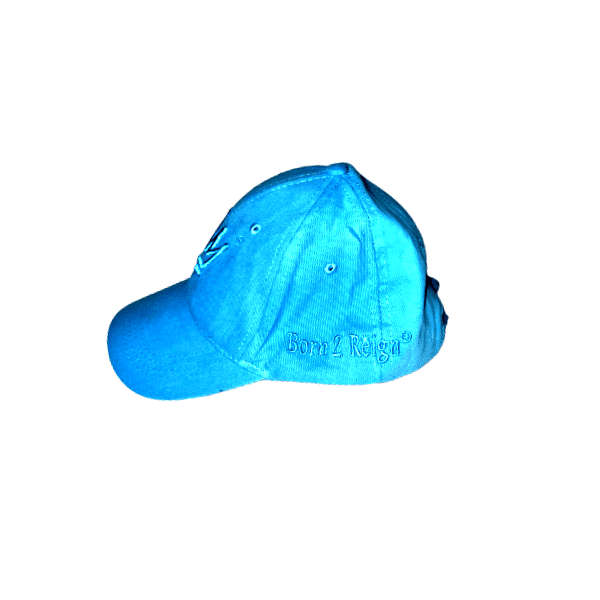 Brushed Cotton Cap - Born 2 Reign (Light Blue)
