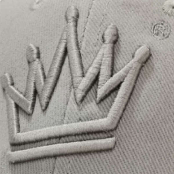 Brushed Cotton Cap - Born 2 Reign (Grey)