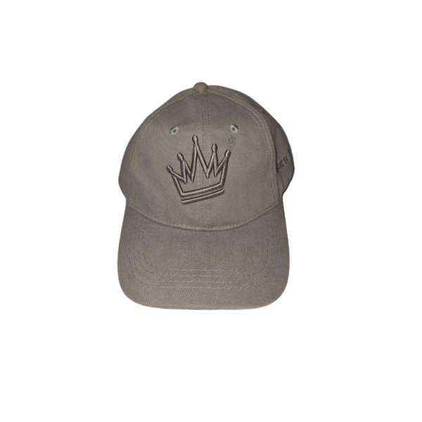 Brushed Cotton Cap - Born 2 Reign (Grey)