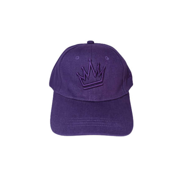 Brushed Cotton Cap - Born 2 Reign (Purple)
