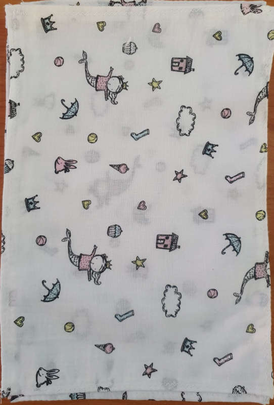 Burp Cloth - Mermaid Princess