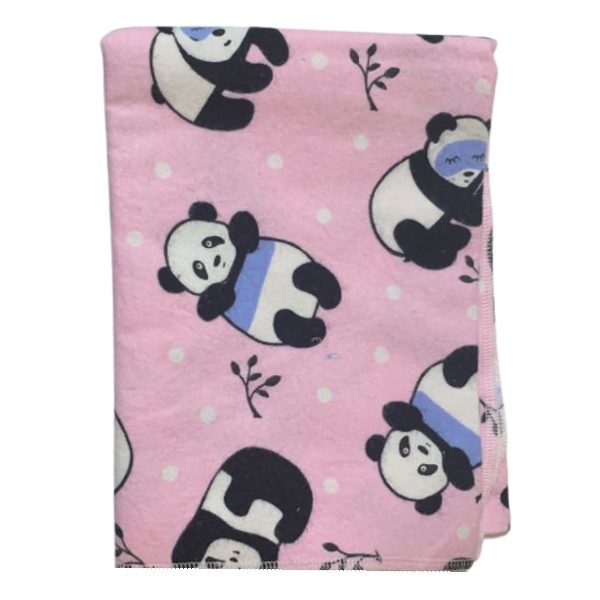 Receiver Blanket - Pink Pandas