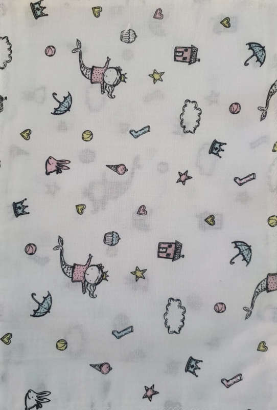Baby Flannel Receiver Blanket - Mermaid Princess