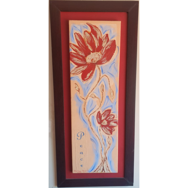 Framed Oil Painting - Peace