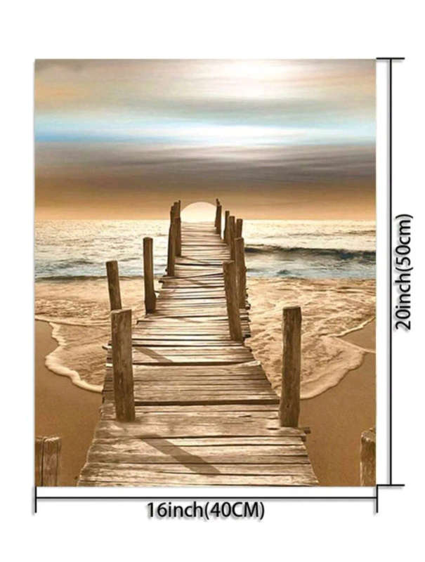 Paint by Numbers: Wooden Bridge