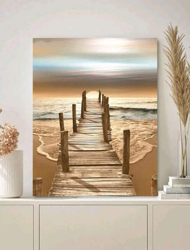 Paint by Numbers: Wooden Bridge