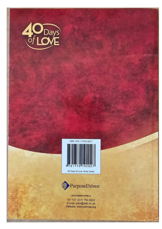 40 Days of Love - Rick Warren