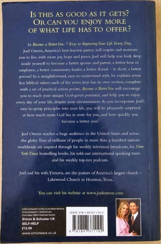 Become a Better You - Joel Osteen