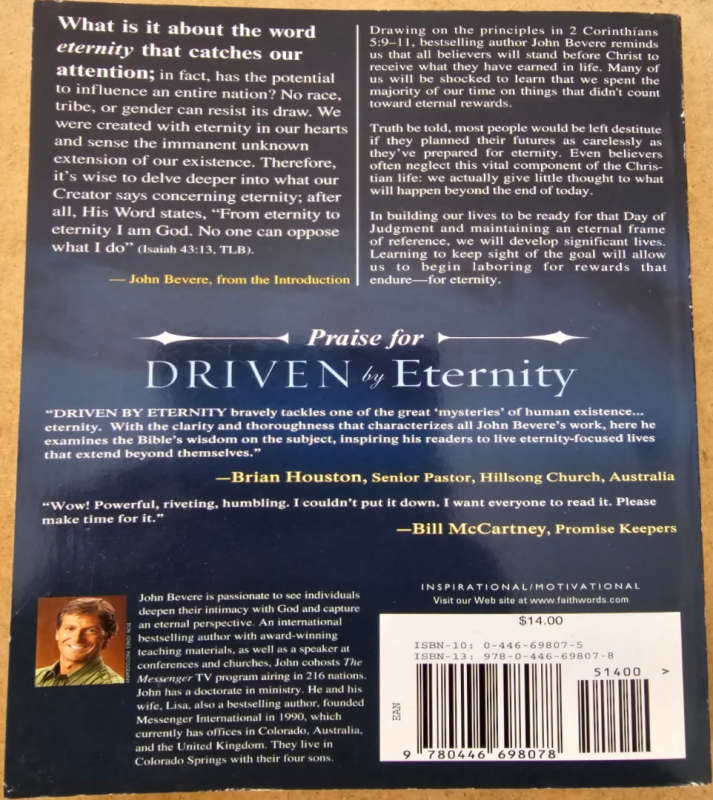 Driven by Eternity - John Bevere