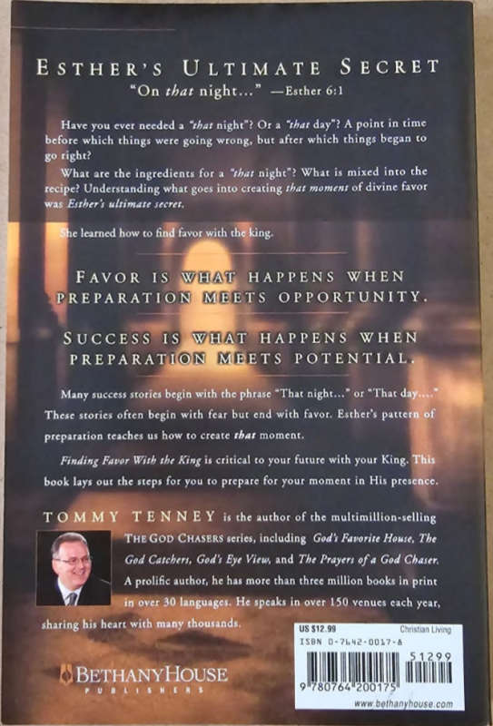 Finding Favour with the King - Tommy Tenney
