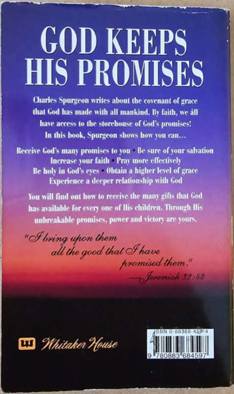 God Promises You - Charles Spurgeon