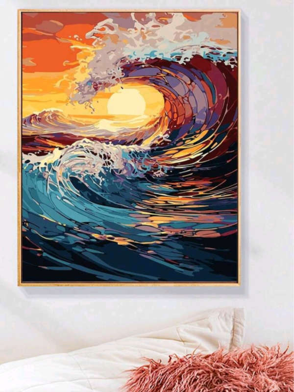 Paint by Numbers: Ocean Wave
