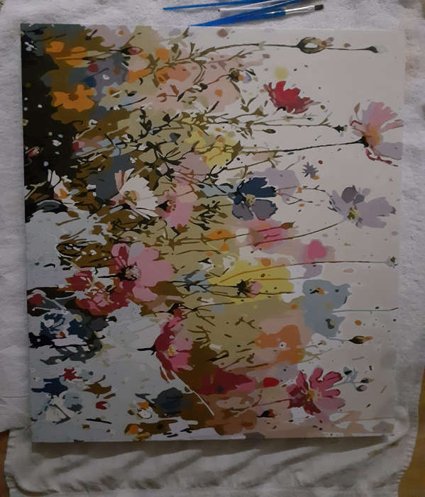 Paint by Numbers: Wild Flowers