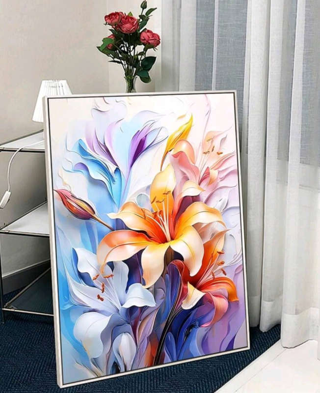Paint by Numbers: Beautiful Lillies