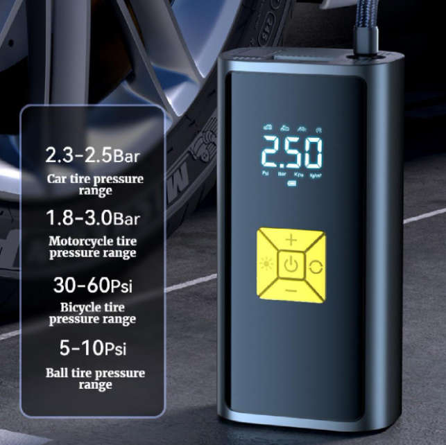Multifunctional Tyre Inflator Car Air Compressor