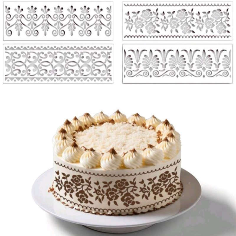 PVC Stencil: 12pc Vintage Pattern
