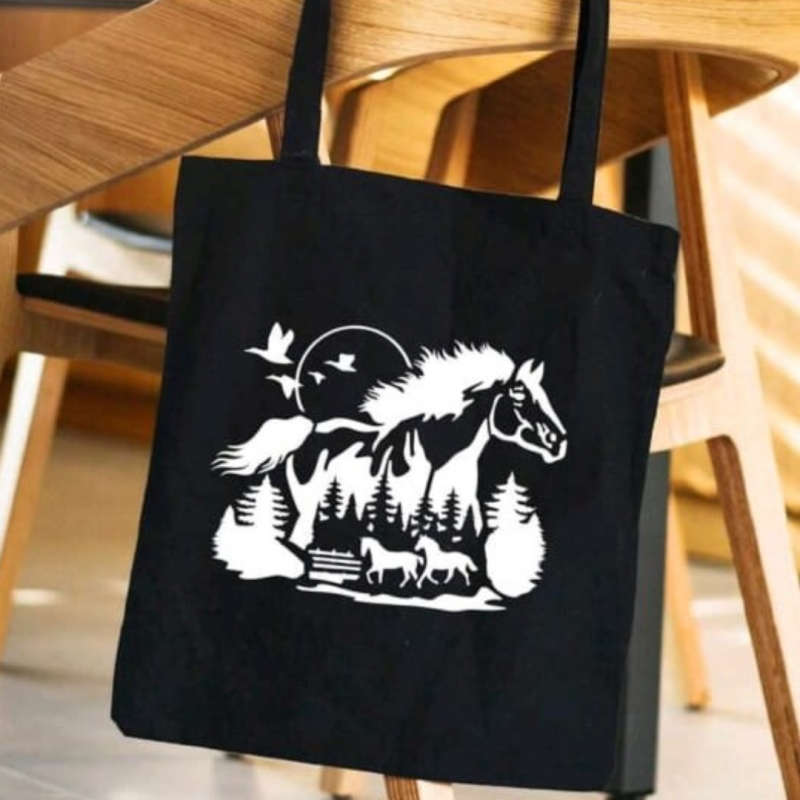PVC Stencil: 13Pc Horse-Themed