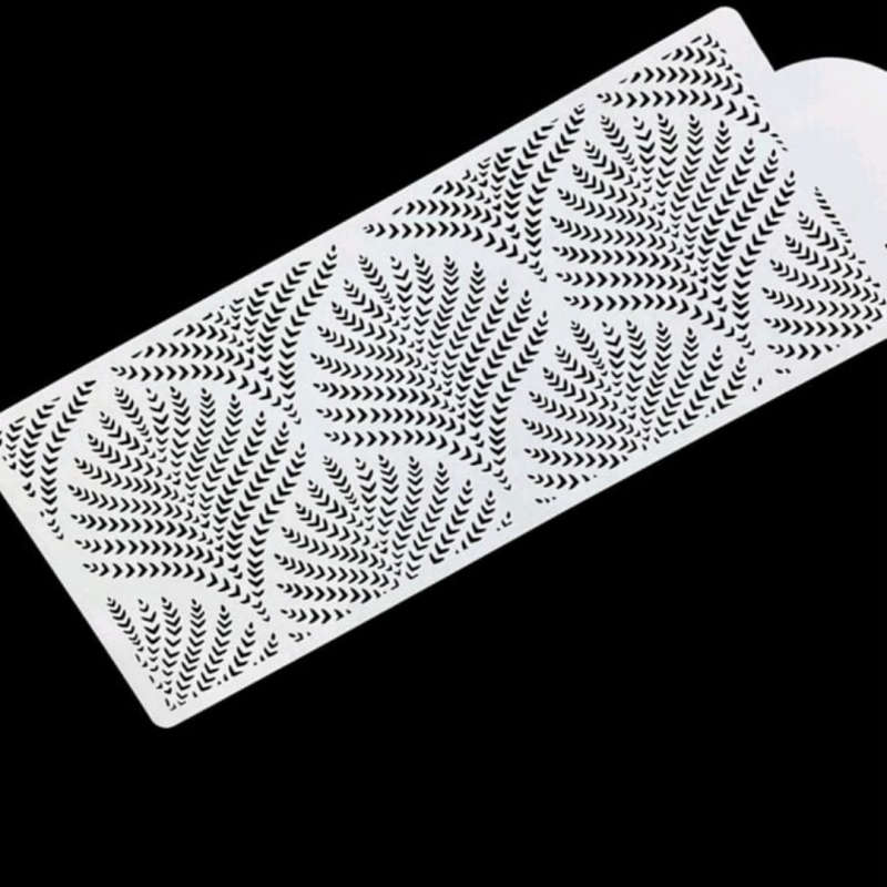 PVC Stencil: 1pc White Decorating