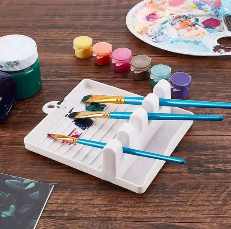 4 Slot Painting Brush Holder