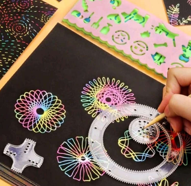 50Pc Scratch Paper with Bamboo Sticks
