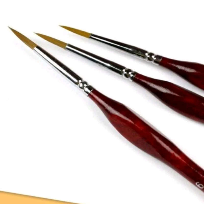 6pcs Detail Paint Brushes Extra Fine Tip