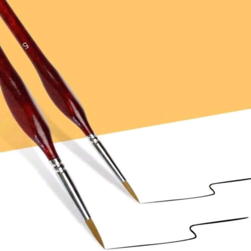 6pcs Detail Paint Brushes Extra Fine Tip