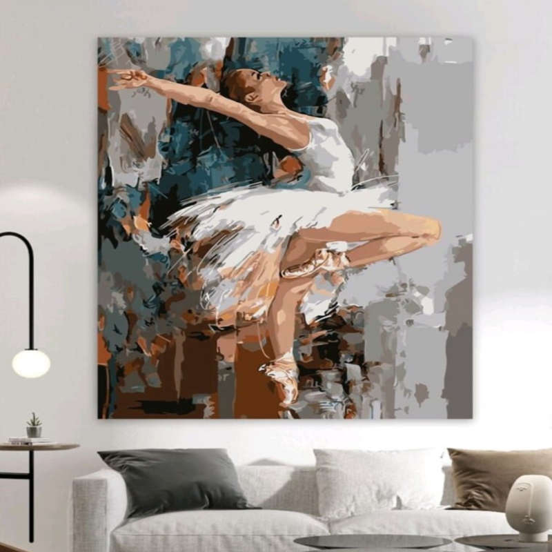 Paint by Numbers: Beautiful Ballerina