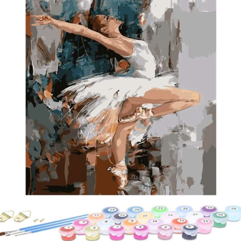 Paint by Numbers: Beautiful Ballerina
