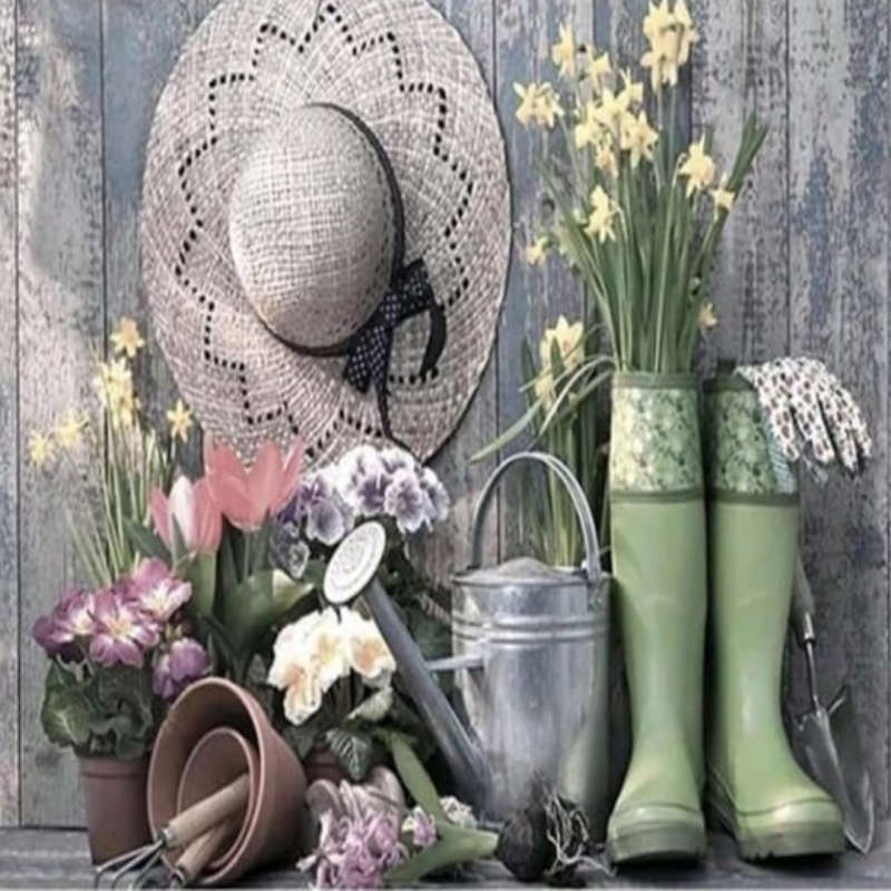Paint by Numbers: Gardening