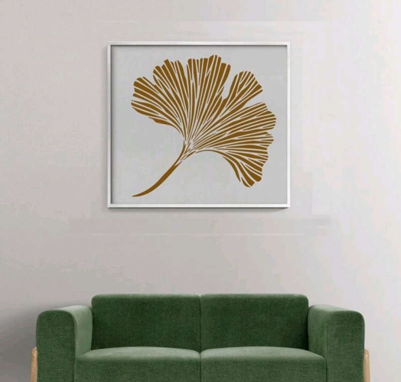 PVC Stencil: Ginkgo Leaf