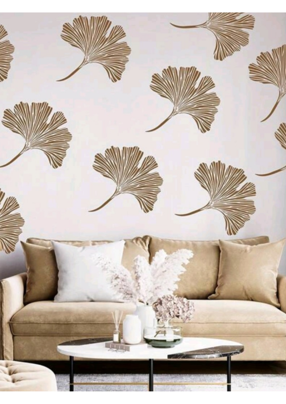 PVC Stencil: Ginkgo Leaf