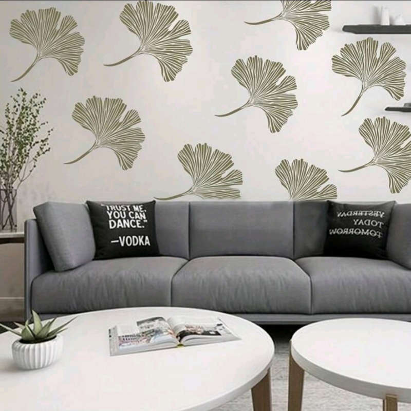 PVC Stencil: Ginkgo Leaf