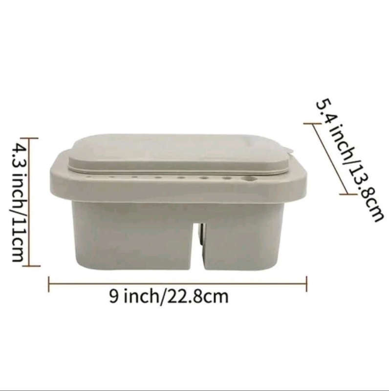Green Portable Brush Washer