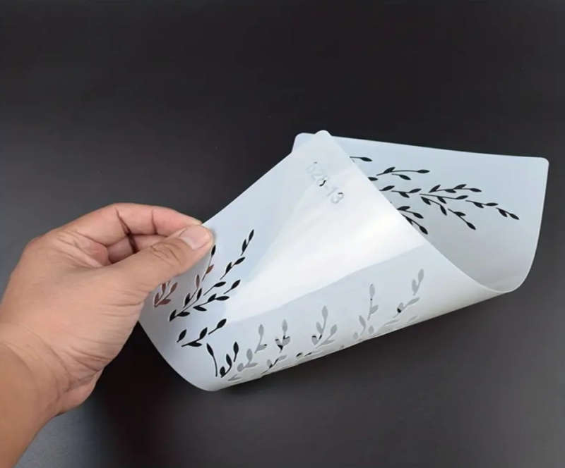 PVC Stencil: 1pc Decorating Lace