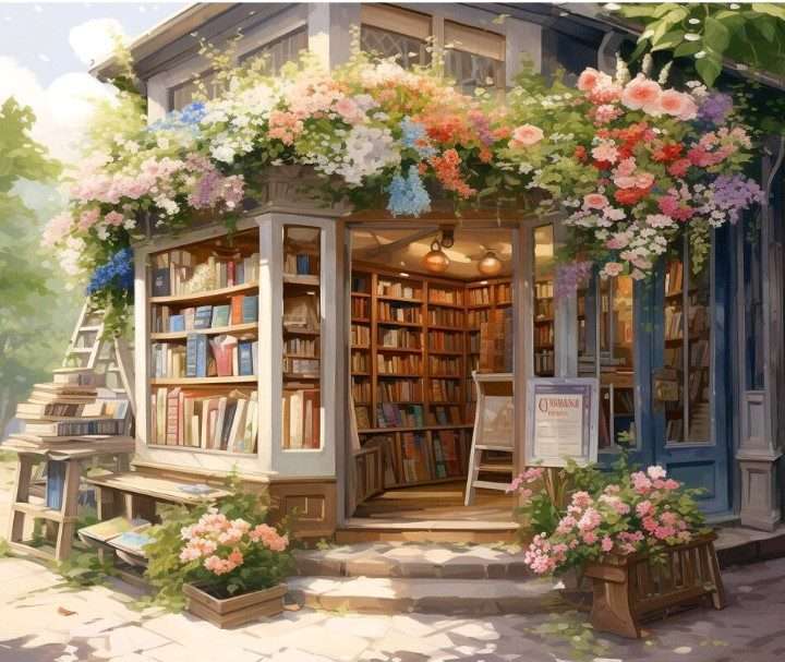 Paint by Numbers: Book Store