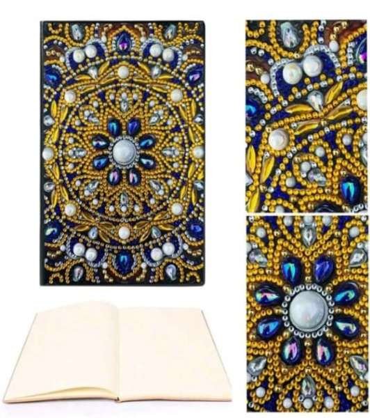 Diamond Dotting: A5 50-Page Notebook