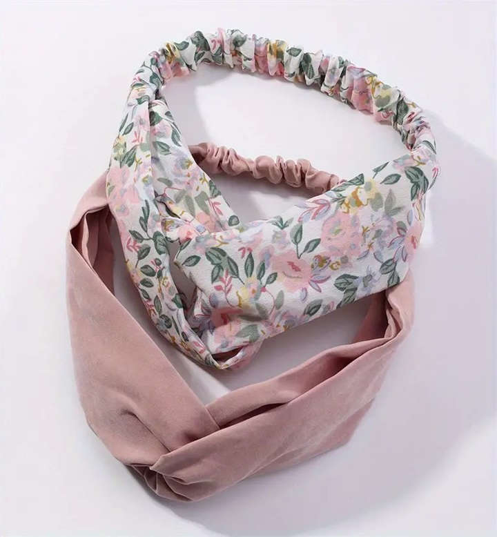 Headwear - 2pc Women's Knotted Headband