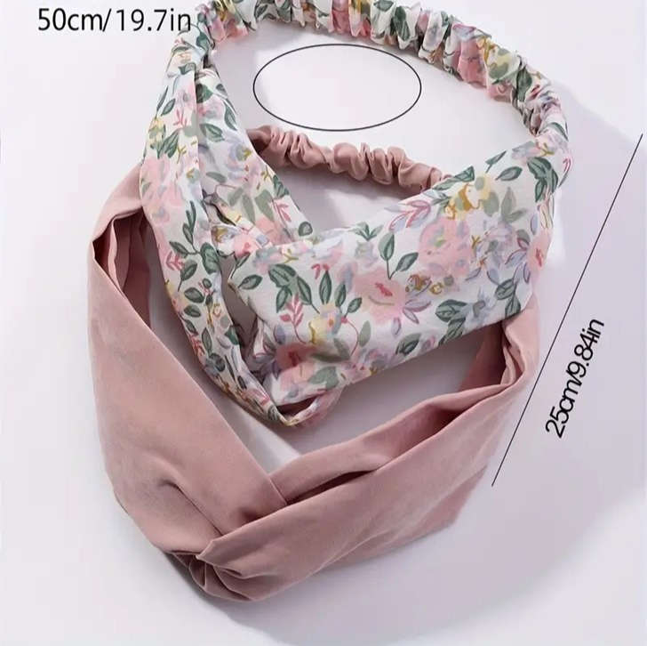 Headwear - 2pc Women's Knotted Headband